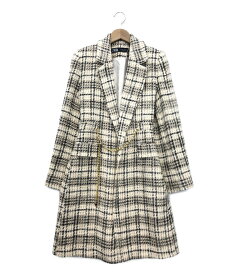 【中古】美品 ザラ ツイードコート レディース SIZE XS (XS以下) ZARA