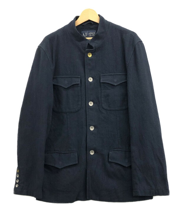 楽天市場】【中古】 アルマーニジーンズ 首元コーデュロイジャケット 