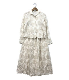 【中古】 クラネ セットアップ シャツスカート 16122-4251 レディース SIZE F (M) CLANE