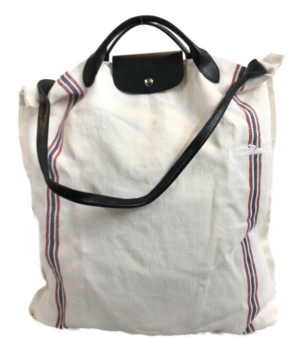 楽天市場】【中古】 ロンシャン 2WAYトートバッグ CHARVET EDITIONS 