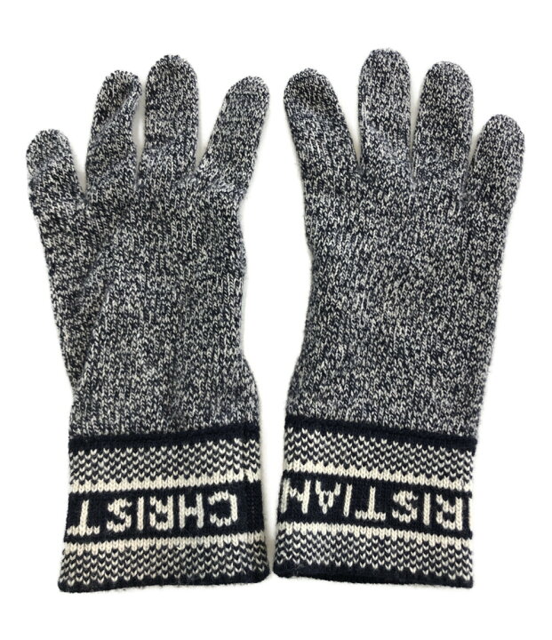 楽天市場】【中古】 クリスチャンディオール 手袋 15DWI754I177 メンズ 