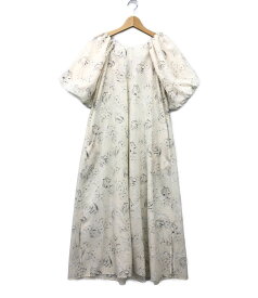 【先着クーポン4日20時~11日1:59迄】【中古】美品 Vネックボリュームワンピース LWFO221017 レディース SIZE F (M) Lily Brown