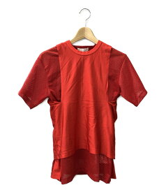 【中古】 コムデギャルソン 半袖Tシャツ ドッキングメッシュTシャツ レディース SIZE S (S) COMME des GARCONS