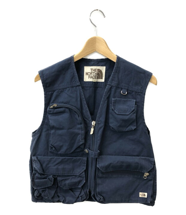 楽天市場】【中古】 ザノースフェイス フィッシングベスト Vintage茶  