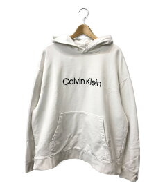 【中古】 カルバンクライン プルオーバーパーカー ロゴ刺? 0002000103 メンズ SIZE L (L) Calvin Klein