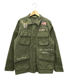 【中古】 アヴィレックス ミリタリージャケット メンズ SIZE L (L) AVIREX