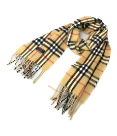 【全品ポイント5倍 3/30 0:00～23:59】【中古】 バーバリーロンドン マフラー チェック柄 レディース BURBERRY LONDON