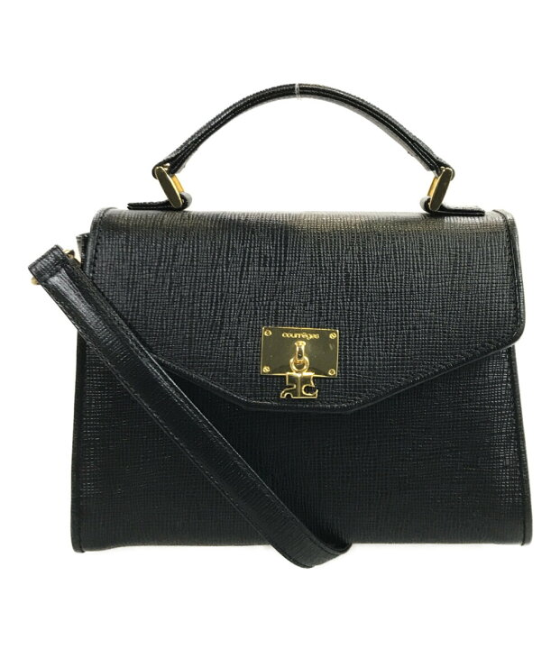 楽天市場】【中古】美品 クレージュ 2wayハンドバッグ ショルダー 