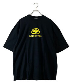 【中古】 バレンシアガ 半袖ロゴTシャツ BB LOGO S S 19SS メンズ SIZE XL BALENCIAGA