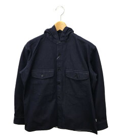 【中古】美品 マッキントッシュフィロソフィー デニムフーデッドシャツアウター メンズ SIZE 38 (M) MACKINTOSH PHILOSOPHY