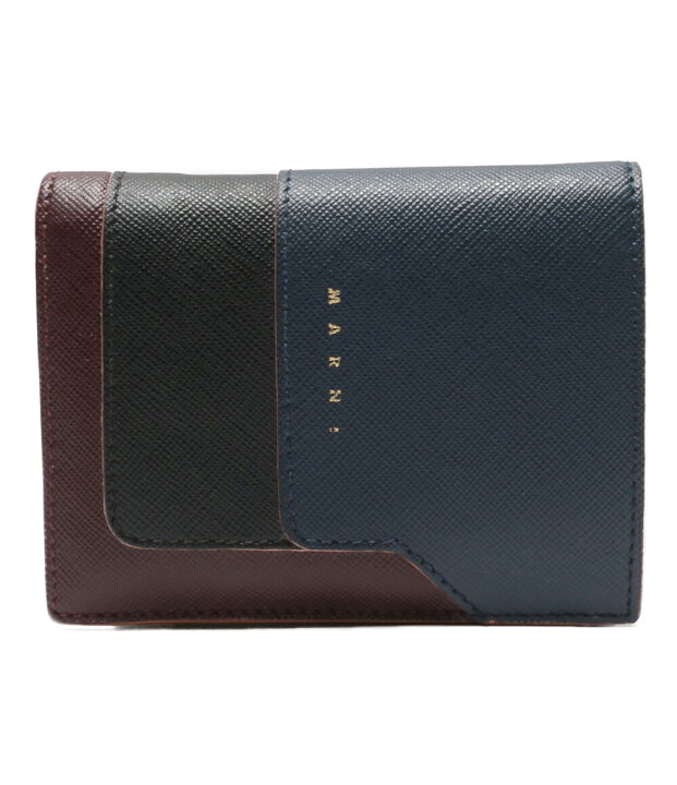 楽天市場】【先着クーポン9日1:59迄】【中古】 マルニ 二つ折り財布  