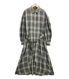 【中古】美品 長袖シャツワンピース レディース SIZE 6 LAUREN RALPH LAUREN