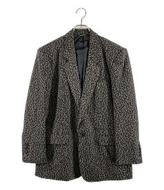 【中古】 ジョンローレンスサリバン テーラードジャケット LEOPARD FLANNEL SINGLE JACKET メンズ SIZE 46 JOHN LAWRENCE SULLIVAN