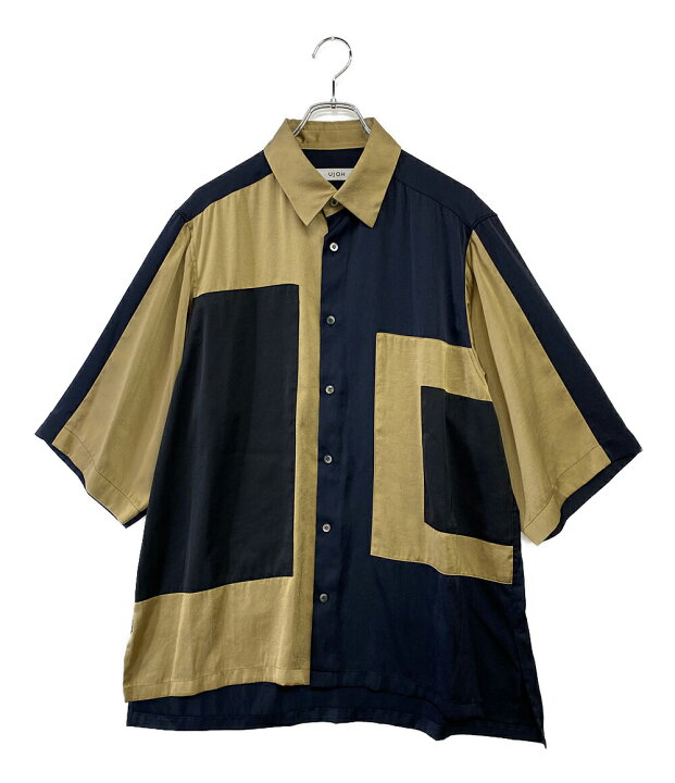 楽天市場】【中古】 ウジョー 半袖シャツ 切替デザイン メンズ SIZE 2  