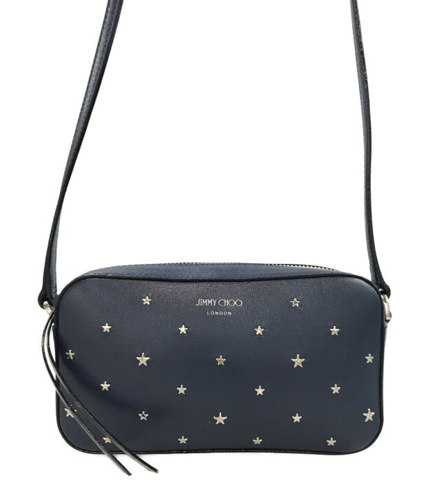 中古】JIMMY CHOO(ジミーチュウ) Kimi-N ショルダーバッグ スター(星  