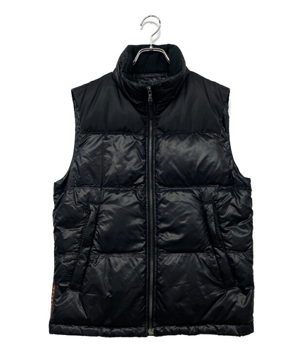 楽天市場】【中古】 プラダスポーツ ダウンベスト Nylon Zip VEST 