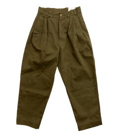 【中古】 ヘド メイナー パンツ 18ss TUCK WIDE PANT カーキ メンズ SIZE 38 HED MAYNER