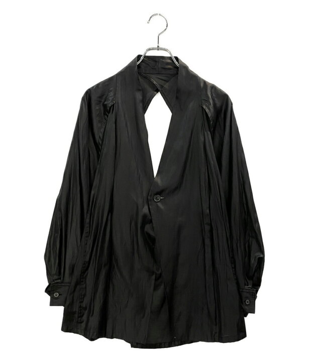 楽天市場】【中古】 イッセイミヤケ 長袖シャツ LUSTER SHIRT ブラック 