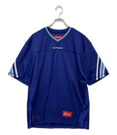 【先着クーポン16日1:59迄】【中古】 シュプリーム 半袖メッシュシャツ JACQUARD RIB FOOTBALL JERSEY 24ss メンズ SIZE M Supreme