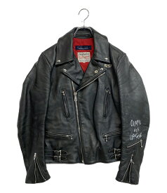 【中古】 コムデギャルソン ルイスレザーズ ダブルライダースジャケット KZ-J001 メンズ SIZE 38 COMME des GARCONS × LEWIS LEATHERS