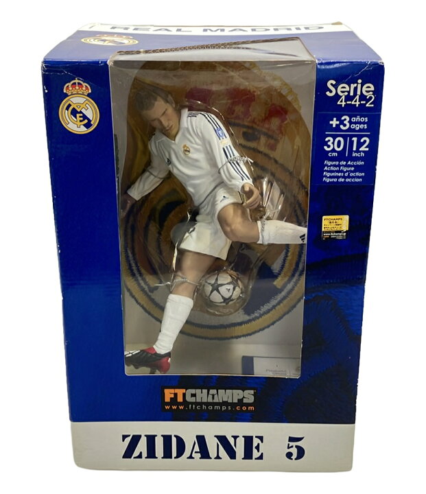 楽天市場】【中古】 FT CHAMPS ジダン レアルマドリード 12インチ 30cm 