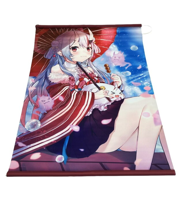 楽天市場】【中古】 美品 B2タペストリー ホロライブ 百鬼あやめ なな 