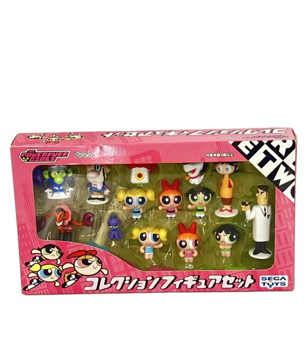 楽天市場】【中古】 パワーパフガールズ コレクションフィギュアセット 