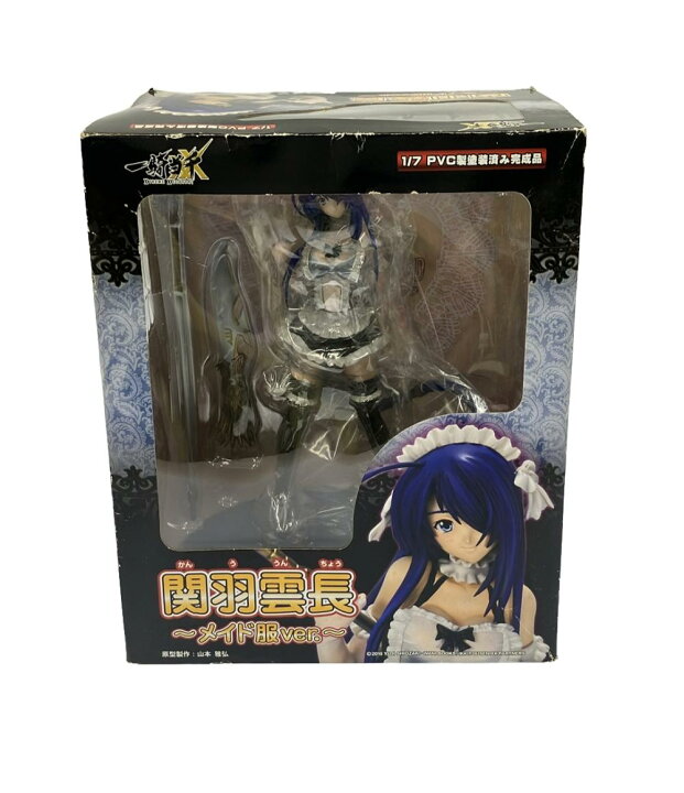 楽天市場】【中古】 美品 一騎当千XX 関羽雲長 メイド服Ver. 1/7 