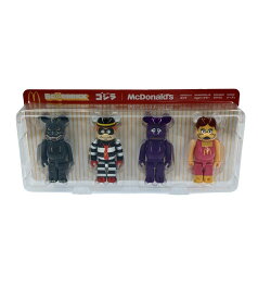 【中古】 美品 キューブリック ゴジラ マクドナルド 4ピースセット メディコムトイ フィギュア