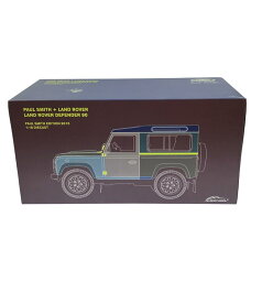 【中古】 ミニカー ランドローバー ディフェンダー90 ポールスミス マルチカラー 1/18 ミニカー