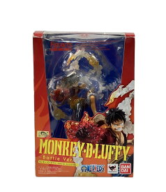 【最大3,000円OFFクーポン26日9:59迄】【中古】美品 バンダイ Figuarts ZERO ワンピース モンキー・D・ルフィ Battle Ver. ゴムゴムの火拳銃 フィギュア ONE PIECE