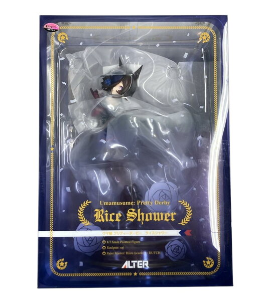 【最大1,000円OFFクーポン24日20時～29日1:59迄】【中古】 美品 ALTER ウマ娘 プリティーダービー 1/7 ライスシャワー フィギュア