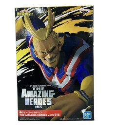 【最大1,000円OFFクーポン4日20時〜9日1:59迄】【中古】 美品 バンダイスピリッツ 僕のヒーローアカデミア THE AMAZING HEROES vol.5 オールマイト フィギュア