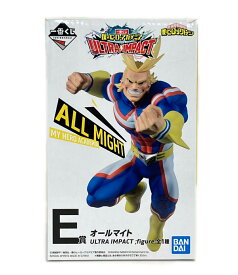【最大1,000円OFFクーポン4日20時〜9日1:59迄】【中古】 美品 バンダイ 僕のヒーローアカデミア ULTRA IMPACT 一番くじ E賞 オールマイト フィギュア