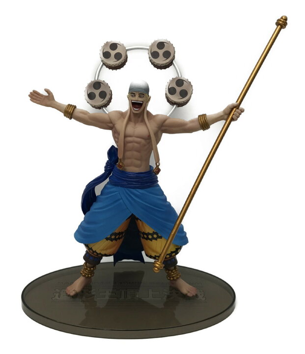 楽天市場 中古 One Piece ゴッド エネル Scultures 造形王頂上決戦 Vol 6 バンプレスト フィギュア ハグオール ホビー