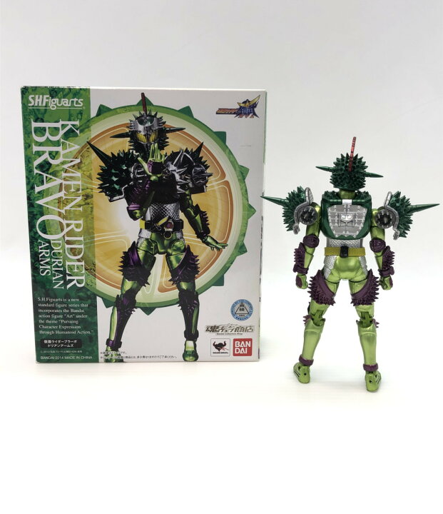 楽天市場 中古 S H Figuarts 仮面ライダー鎧武 ガイム 仮面ライダーブラーボ ドリアンアームズ バンダイ フィギュア ハグオール ホビー