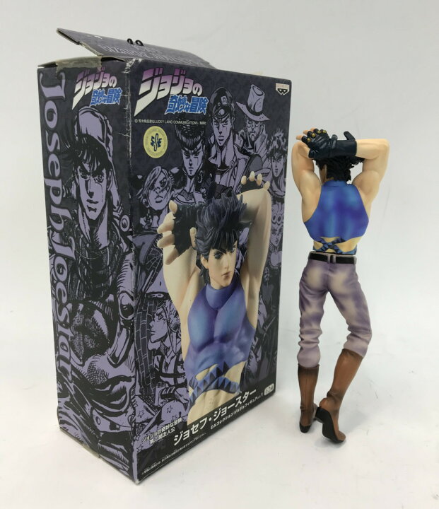 楽天市場 中古 ジョジョの奇妙な冒険 第二部 ジョセフ ジョースター Dxコレクション ジョジョフィギュアvol 1 バンプレスト フィギュア ハグオール ホビー