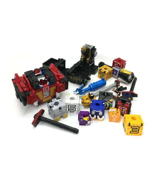 楽天市場 中古 動物戦隊ジュウオウジャー ロボシリーズ キューブシリーズ ジュウオウザライト まとめ売り セット バンダイ おもちゃ 玩具 ハグオール ホビー