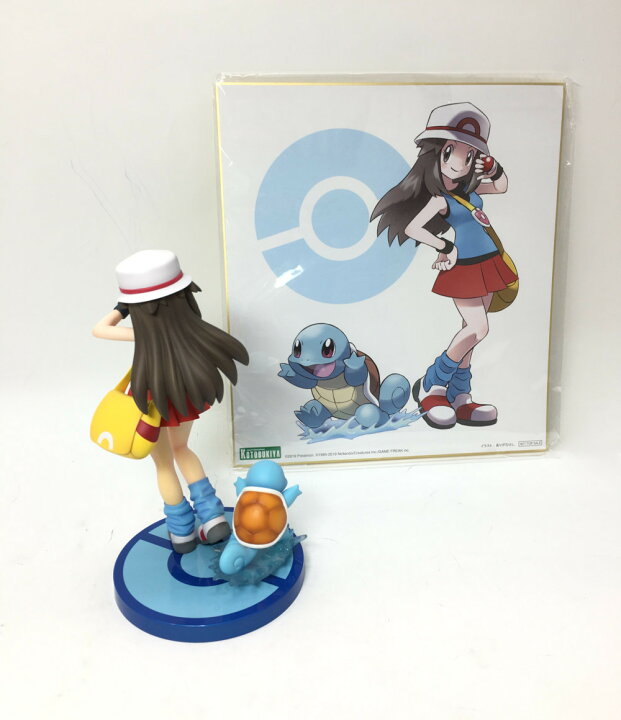 楽天市場】【中古】 ポケットモンスター リーフ with ゼニガメ ARTFX J 