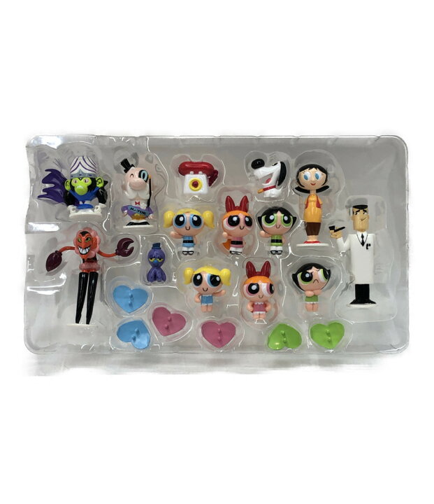楽天市場】【中古】 パワーパフガールズ コレクションフィギュアセット 