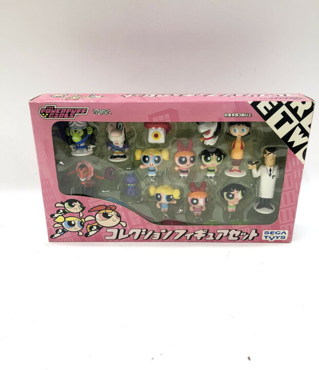 楽天市場】【中古】 パワーパフガールズ コレクションフィギュアセット 