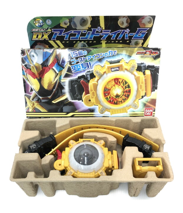 光る 鳴る 変身ベルト DXアイコンドライバーG （楽天市場】【中古 