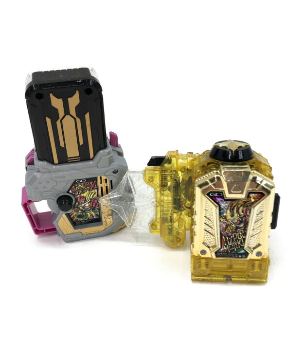 楽天市場 中古 仮面ライダーエグゼイド Dxハイパームテキガシャット マキシマムマイティxガシャットセット バンダイ おもちゃ 玩具 ハグオール ホビー
