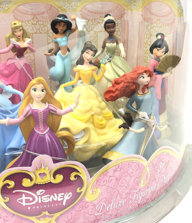楽天市場】【中古】 ディズニープリンセス デラックスフィギュアプレイ 