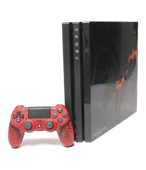 楽天市場】【中古】 PS4 Pro 本体 モンスターハンター ワールド  
