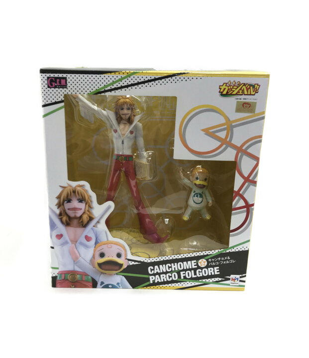 楽天市場】【中古】 G.E.M 金色のガッシュベル キャンチョメ&パルコ 未開封 金色のガッシュベル！！フォルゴレ キャンチョメ メガハウス GEM