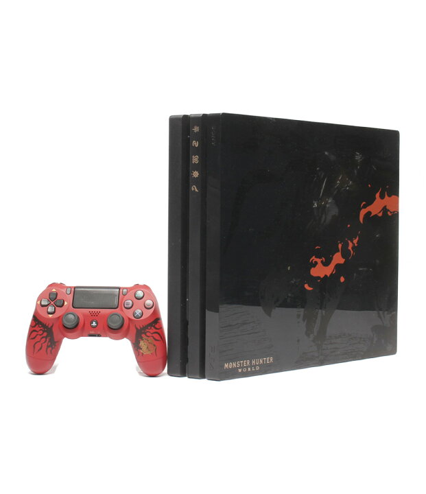 楽天市場】【中古】 PS4 Pro 本体 モンスターハンター ワールド  
