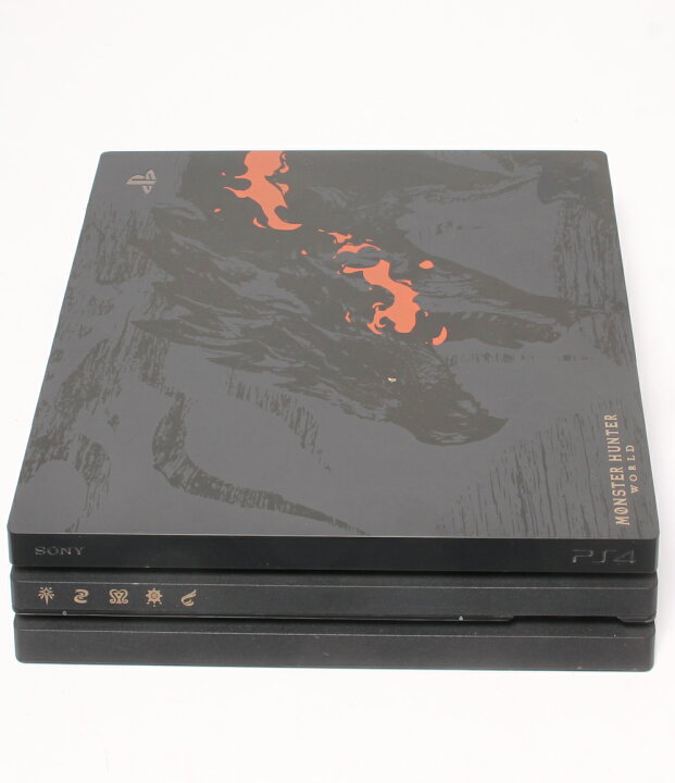 楽天市場】【中古】 PS4 Pro 本体 モンスターハンター ワールド 
