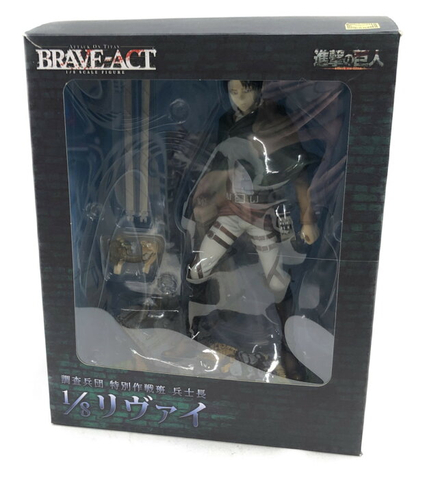 楽天市場】【中古】美品 進撃の巨人 進撃の巨人 リヴァイ BRAVE-ACT 1 