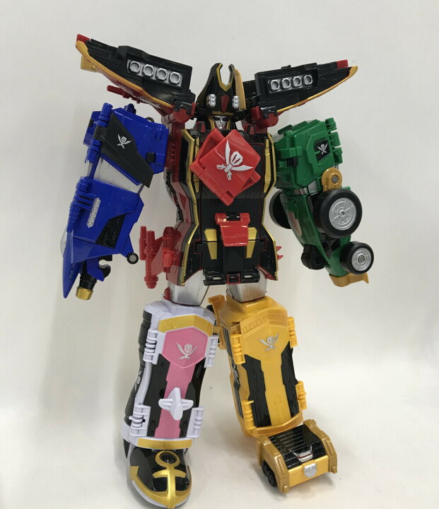 楽天市場 中古 海賊戦隊ゴーカイジャー おもちゃ まとめ売り 海賊戦隊ゴーカイジャー 戦隊シリーズ 海賊合体dxゴーカイオー Dxガオライオン バンダイ おもちゃ 玩具 ハグオール ホビー